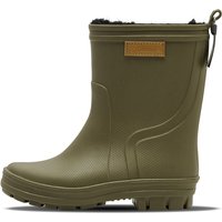 hummel Thermo Gummistiefel gefüttert Kinder 6086 - dark olive 24 von Hummel