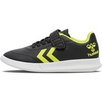 hummel Topstar Hallen-Fußballschuhe Kinder 2934 - black/yellow 30 von Hummel