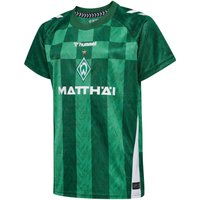 hummel SV Werder Bremen Heimtrikot 2024/25 Kinder 6249 - bosphorous 140 von Hummel