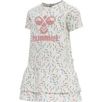 hummel hmlAURORA kurzarm Baby-Kleid 9806 - marshmallow 74 von Hummel