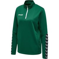 hummel Authentic 1/2-Zip Sweatshirt Damen evergreen S hummel Authentic 1/2-Zip Sweatshirt Damen evergreen S von Hummel