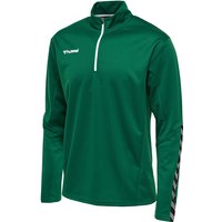 hummel Authentic 1/2-Zip Sweatshirt Kinder evergreen 128 von Hummel