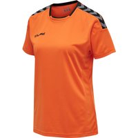 hummel Authentic Polyester kurzarm Trikot Damen tangerine S von Hummel