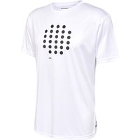 hummel hmlCOURT T-Shirt Herren 9001 - white M von Hummel