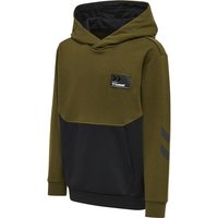 hummel hmlEDWARD Hoodie Jungen 6086 - dark olive 116 von Hummel