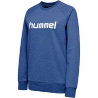 hummel GO Baumwoll Logo Sweatshirt Damen true blue M von Hummel