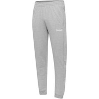 hummel GO Baumwoll Jogginghose Herren grey melange L von Hummel