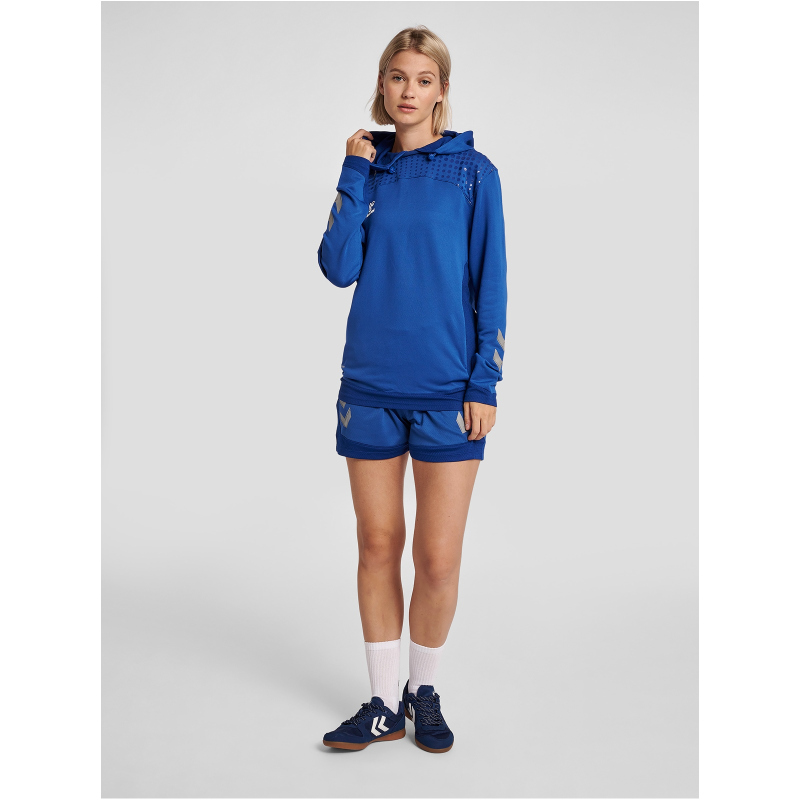 hummel LEAD Damen Polyester Hoodie true blue M von Hummel