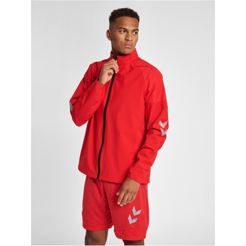 hummel LEAD Trainingsjacke true red M von Hummel