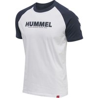 hummel hmlLEGACY Blocked T-Shirt Herren white XXS von Hummel
