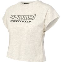 hummel hmlLGC JUNE T-Shirt Damen 5142 - tofu melange L von Hummel