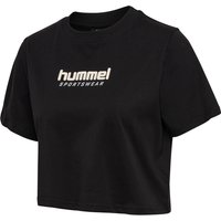 hummel hmlLGC MALU Cropped T-Shirt Damen 2001 - black L von Hummel