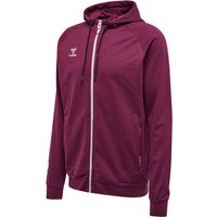 hummel MOVE Grid Kapuzenjacke Herren 3506 - grape wine XL von Hummel