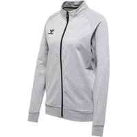 hummel MOVE Grid Zipjacke Damen 2006 - grey melange S von Hummel