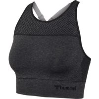 hummel hmlMT HANA 2.0 Seamless Sport-BH Damen 2508 - black melange XS hummel hmlMT HANA 2.0 Seamless Sport-BH Damen 2508 - black melange XS von Hummel