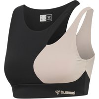 hummel hmlMT RIGA Sport-BH Damen black/chateau grey XS von Hummel