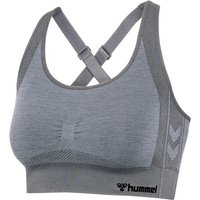 hummel hmlMT Shine Seamless Sport-BH Damen 1200 - quiet shade/sharkskin melange S hummel hmlMT Shine Seamless Sport-BH Damen 1200 - quiet shade/sharkskin melange S von Hummel