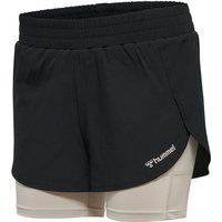 hummel hmlMT TRACK 2in1 Shorts Damen black L von Hummel