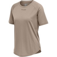 hummel hmlMT VANJA Fitnessshirt Damen driftwood S hummel hmlMT VANJA Fitnessshirt Damen driftwood S von Hummel