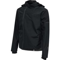 hummel hmlNORTH Softshell Kapuzenjacke black/asphalt M von Hummel