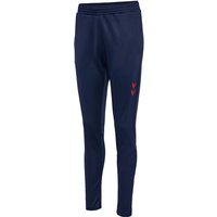 hummel hmlQ4 Poly Trainingshose Damen 7026 - marine XS von Hummel