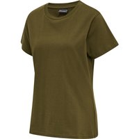 hummel hmlRED Heavy T-Shirt Damen dark olive L von Hummel