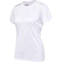 hummel hmlRUN Laufshirt Damen 9001 - white XXL von Hummel