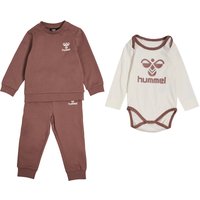 hummel hmlTRIO Trainingsanzug Kinder 8040 - nutmeg 68 hummel hmlTRIO Trainingsanzug Kinder 8040 - nutmeg 68 von Hummel