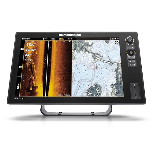 HUMMINBIRD Unisex-Adult NS-770 SOLIX 15 Chirp MEGA SI+ G3, Black, Standard HUMMINBIRD Unisex-Adult NS-770 SOLIX 15 Chirp MEGA SI+ G3, Black, Standard von Humminbird