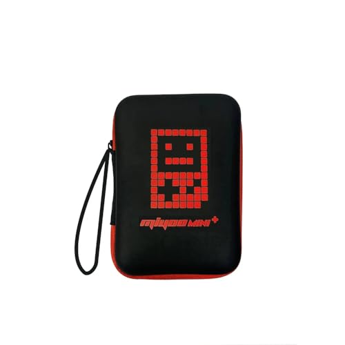 Handheld Game Console Case Bag, Hard Carrying Case Cover für Miyoo Mini Plus/RG35XX, Portable Hard Travel Bag Game Console Storage Box von Hundor