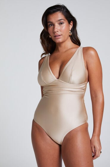 Hunkemöller Badeanzug Shaping Luxe Beige Hunkemöller Badeanzug Shaping Luxe Beige von Hunkemöller