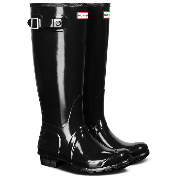 Hunter Boots - Women's Original Tall Gloss - Gummistiefel Gr 40,5 schwarz Hunter Boots - Women's Original Tall Gloss - Gummistiefel Gr 40,5 schwarz von Hunter Boots