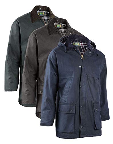 Hunter Outdoor Bolton Wachsjacke, gepolstert, Unisex, für Reiten, Schießen, Jagd, Angeln, Landwirtschaft, Wachsjacke Hunter Outdoor Bolton Wachsjacke, gepolstert, Unisex, für Reiten, Schießen, Jagd, Angeln, Landwirtschaft, Wachsjacke von Hunter Outdoor