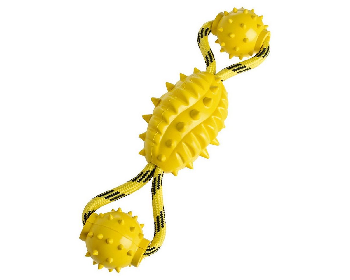 Hunter Tierbedarf Tierball Hundespielzeug Spike Ball mit Kordel Hunter Tierbedarf Tierball Hundespielzeug Spike Ball mit Kordel von Hunter Tierbedarf