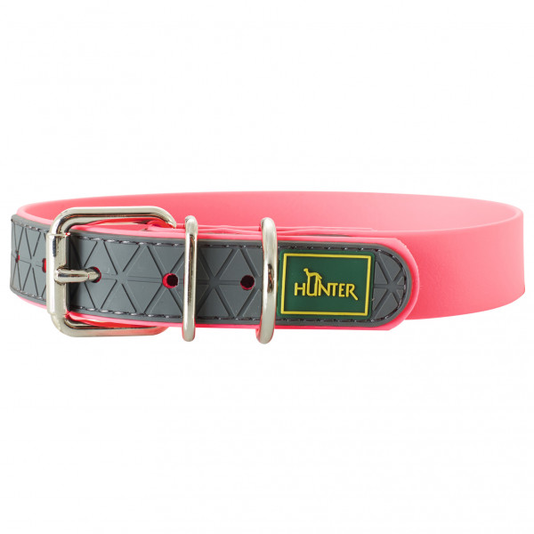 Hunter - Collar Convenience - Hundehalsband Gr Halsumfang 28-36 cm - Breite 2,0 cm rosa von Hunter