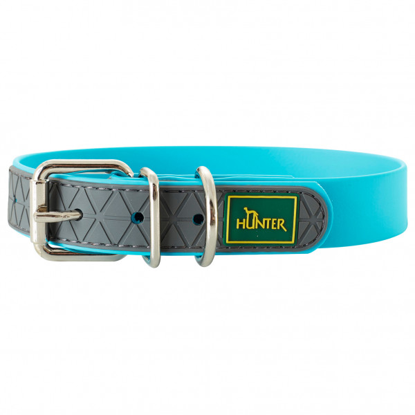 Hunter - Collar Convenience - Hundehalsband Gr Halsumfang 42-50 cm - Breite 2,5 cm turquoise von Hunter