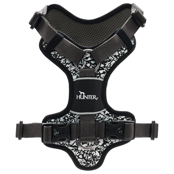 Hunter - Harness Divo Reflect - Hundegeschirr Gr Hals 40-59 cm - Bauch 72-100 cm schwarz/grau Hunter - Harness Divo Reflect - Hundegeschirr Gr Hals 40-59 cm - Bauch 72-100 cm schwarz/grau von Hunter