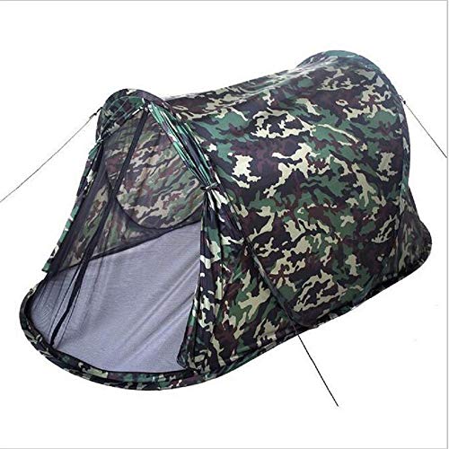 Hunting Explorer 1-2 Personen ultraleichtes Camouflage-Camping-Pop-up-Zelt, wasserdichtes Schatten-Touristenzelt von Hunting Explorer