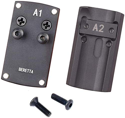 Hunting Explorer Jagd-Entdecker Optisch Beretta 92 Glock 17 19 22 1911 Zielfernrohr-Clip Adapterplatte, Glock-Halterung für Red Dot Burris Sightmark Vortex Mini für das Schießen im Freien Hunting Explorer Jagd-Entdecker Optisch Beretta 92 Glock 17 19 22 1911 Zielfernrohr-Clip Adapterplatte, Glock-Halterung für Red Dot Burris Sightmark Vortex Mini für das Schießen im Freien von Hunting Explorer