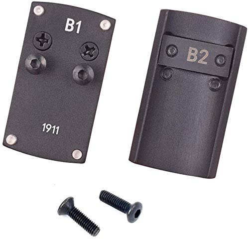 Jagd-Entdecker Optisch Beretta 92 Glock 17 19 22 1911 Zielfernrohr-Clip Adapterplatte, Glock-Halterung für Red Dot Burris Sightmark Vortex Mini für das Schießen im Freien Jagd-Entdecker Optisch Beretta 92 Glock 17 19 22 1911 Zielfernrohr-Clip Adapterplatte, Glock-Halterung für Red Dot Burris Sightmark Vortex Mini für das Schießen im Freien von Hunting Explorer