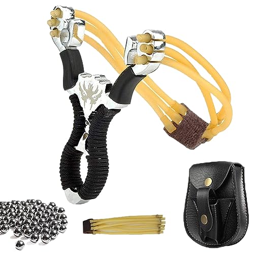 Huntingdoor Zwille Steinschleuder Profi für Jagd Edelstahl Schleuder Set Outdoor Jagdschleuder Katapult Sportschleuder Leistungsstarke Slingshot mit Zubehör Huntingdoor Zwille Steinschleuder Profi für Jagd Edelstahl Schleuder Set Outdoor Jagdschleuder Katapult Sportschleuder Leistungsstarke Slingshot mit Zubehör von Huntingdoor
