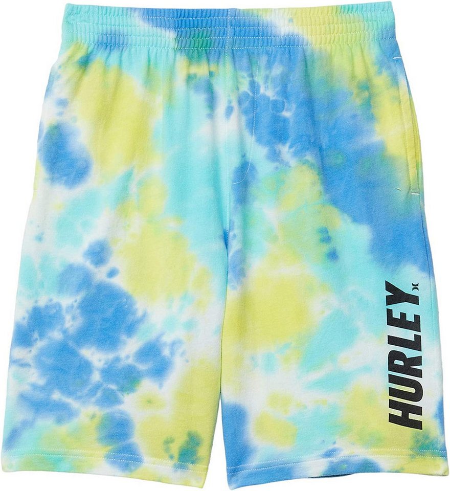 Hurley Boardshorts Hrlb Tiedye French Terry Bermuda Shorts, Gr. M 11 Jahre von Hurley