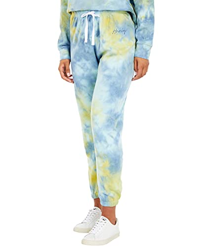 Hurley Damen Casual Pants W Tie Dye Fleece Jogger, Ltb, M Hurley Damen Casual Pants W Tie Dye Fleece Jogger, Ltb, M von Hurley
