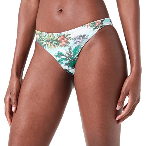 Hurley Damen Escape Moderate Bikini Bottoms, Auspuff, XS von Hurley