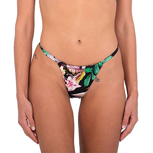Hurley Damen Flora Revo Cheeky Slider Bikini Bottoms, Creme, S Hurley Damen Flora Revo Cheeky Slider Bikini Bottoms, Creme, S von Hurley