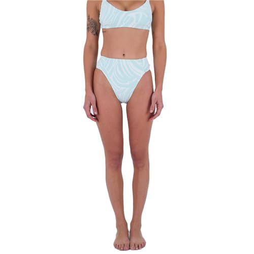 Hurley Damen Moderate High Waist Bikinihöschen, Wave Runner Multi, S Hurley Damen Moderate High Waist Bikinihöschen, Wave Runner Multi, S von Hurley