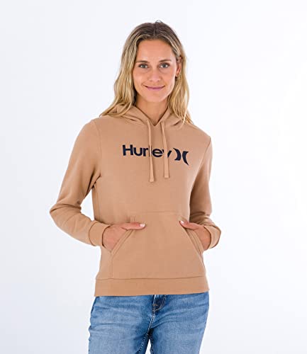 Hurley Damen OAO Seasonal Hoodie Kapuzenpullover, beige, S von Hurley