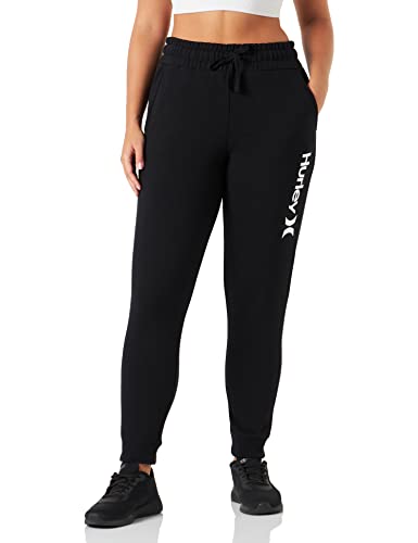 Hurley Damen Oao Core Cuff Track Buksebukser Hose, Schwarz, XS EU von Hurley