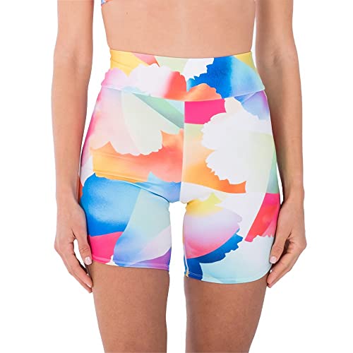 Hurley Damen Sundance Swim Short Bikini Bottoms, Sonnentanz, M von Hurley