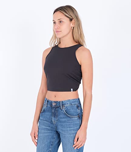 Hurley Damen Twist Back Tank T-Shirt, Marshmallow, L Hurley Damen Twist Back Tank T-Shirt, Marshmallow, L von Hurley